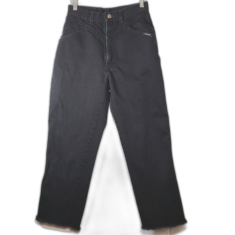 Vintage Rockies Women's Black High Rise Jeans